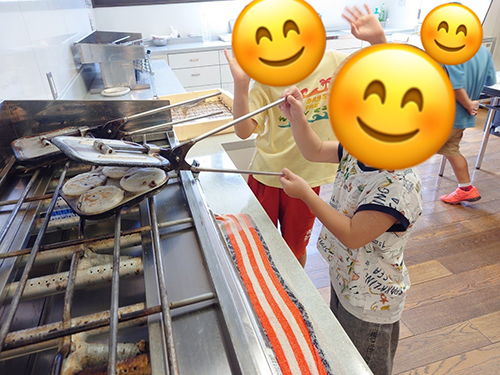 梅が枝餅焼き体験